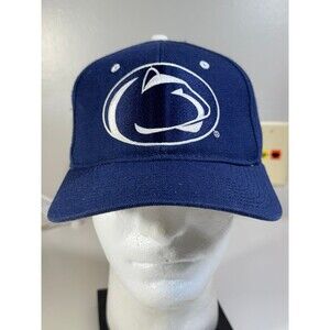 Vintage Penn State University Nittany Lions Fitted Hat Zephyr Big Logo 7 1/8